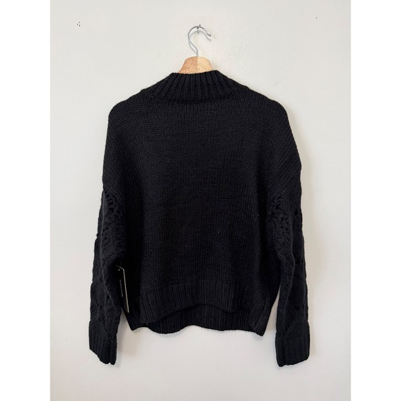 Skies Are Blue Women's Black Sweater – Size Medium – NWT - Picture 5 of 5